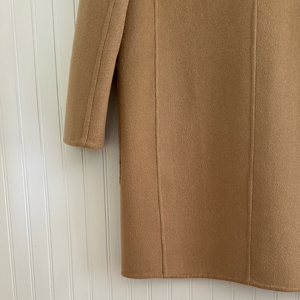 J. Crew Collection Double-Faced Cashmere Coat Topper - Picture 6 of 12